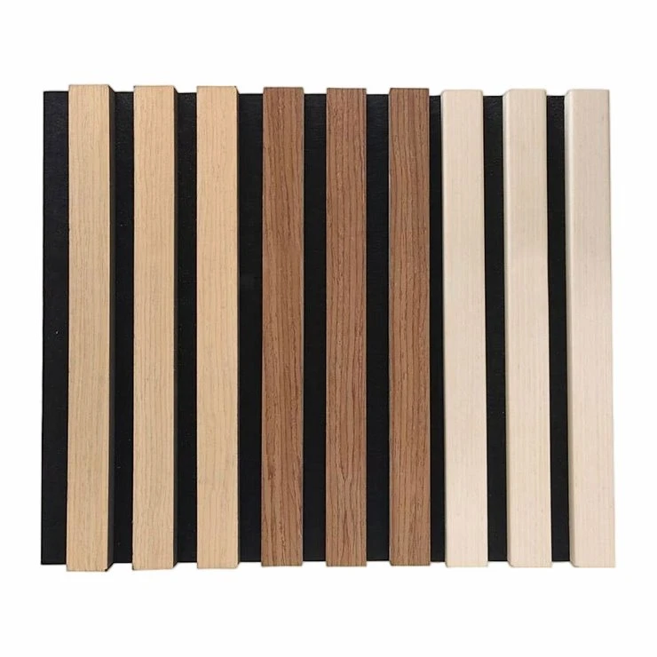 Panou acustic Furnir din lemn natural Miez MDF